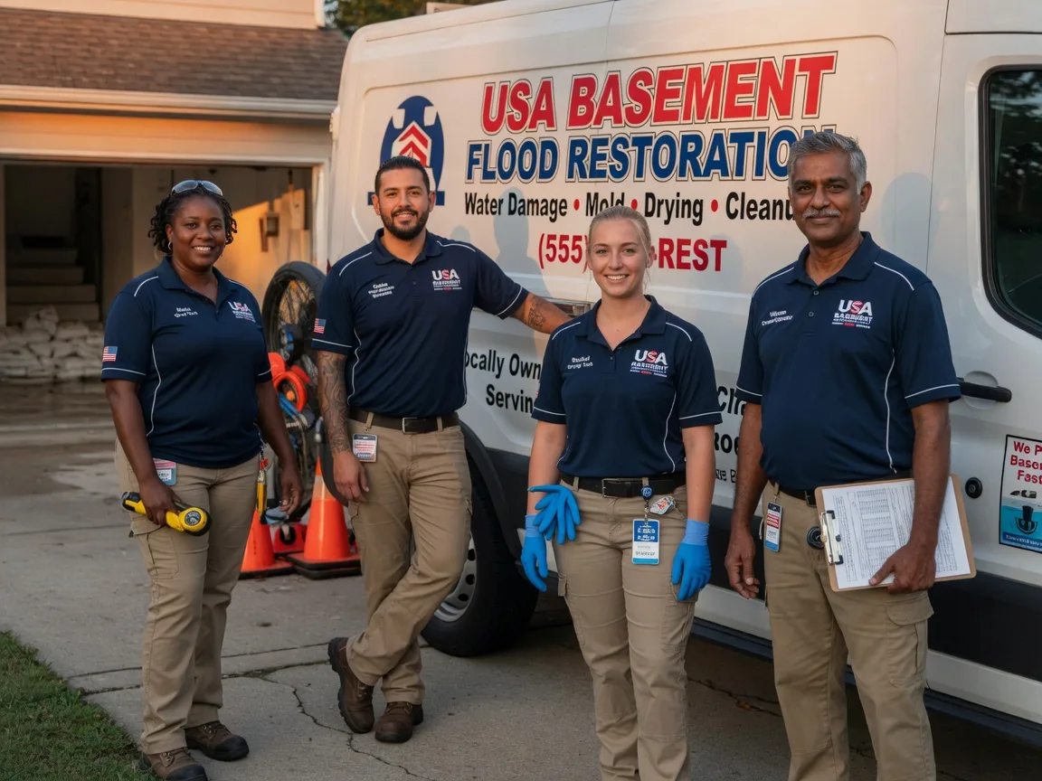 Basement Flood Cleanup company in Lentner, MO