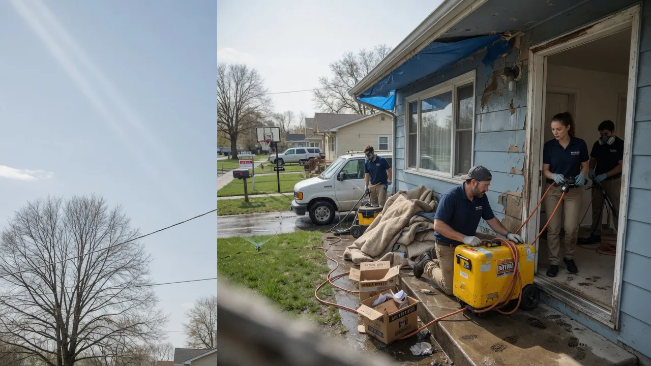 Basement Flood Cleanup in Lentner, MO near me
